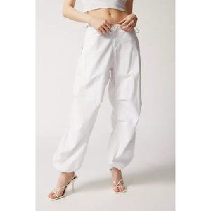 UO iets frans... White Balloon Cargo Pants Size XS